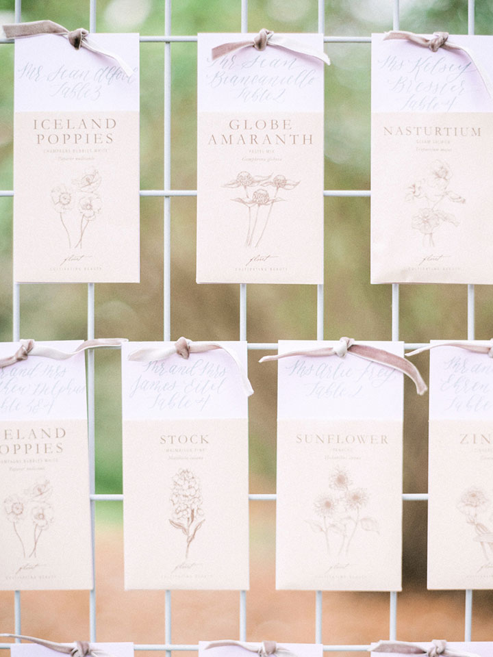 Elegant Spring Bride Wears Martin Thornburg "Cielo" Gown For Her Garden Wedding