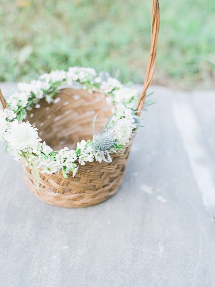12 Flower Baskets Your Flower Girl Will Love