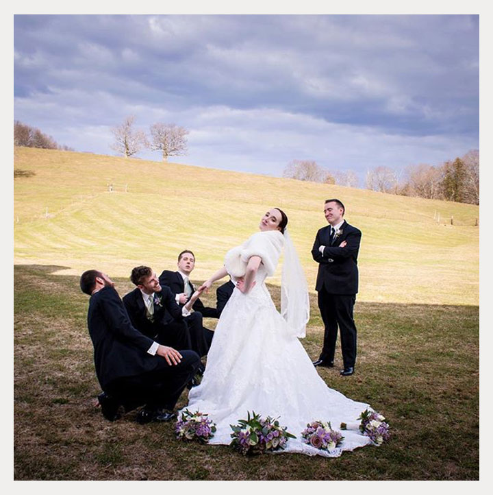 Confident Bride Rocks Martin Thornburg "Wyomia" 