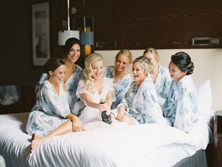 A Pale Pink, Mauve & Grey Wedding In Spring