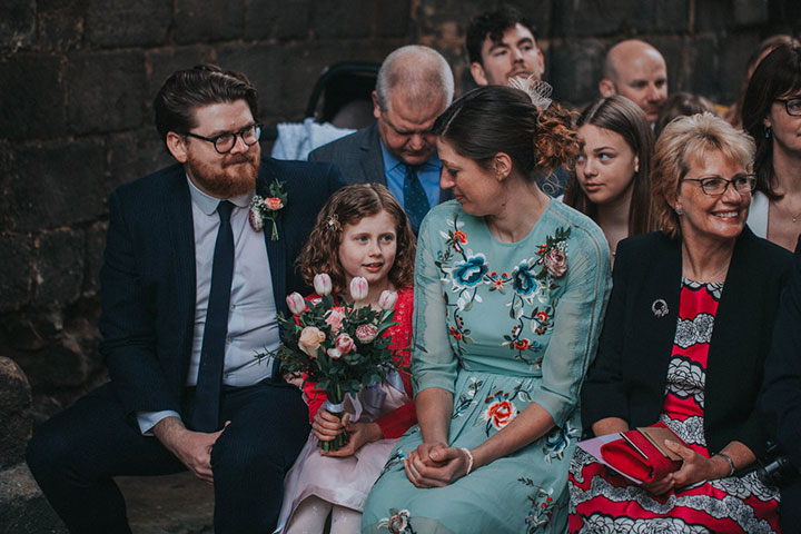 Romantic Bride Wears Martin Thornburg "Orabelle" Amidst The Ruins Of Kirkstall Abbey