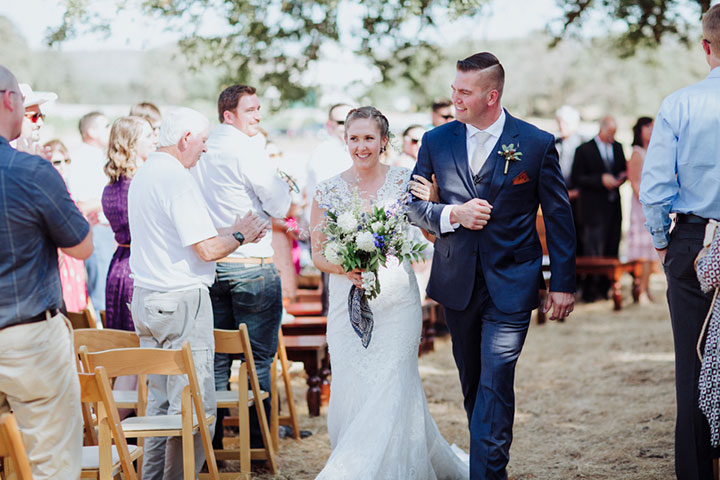 Two Alternatives To Ribbon For Your Hand Tied Wedding Bouquet