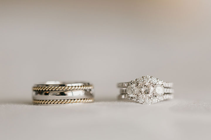 The Beaming Bride Wore Martin Thornburg "Stanza" To Her Florida Keys Wedding
