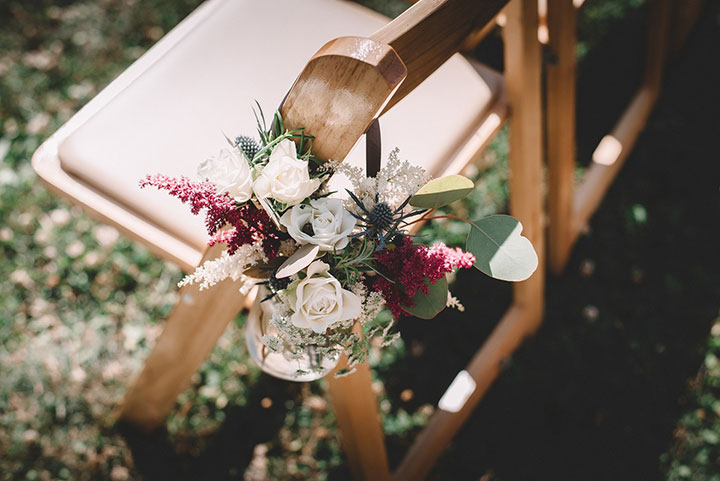 A Little Red, White & Blue Real Wedding Inspo