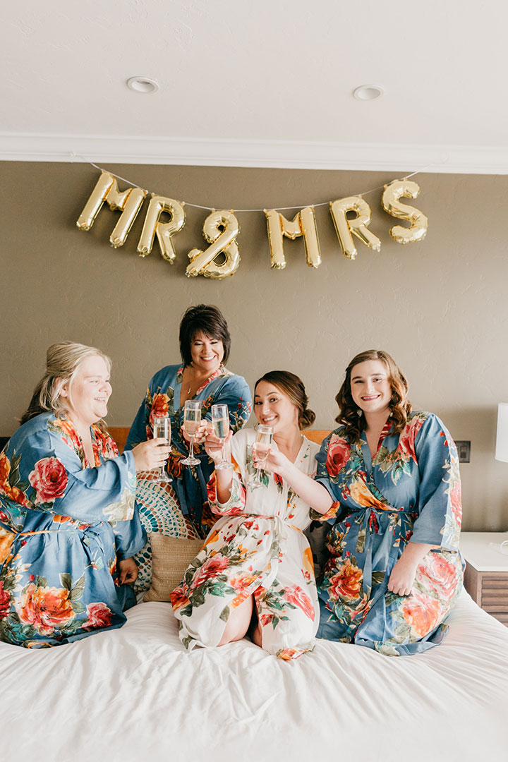 The Beaming Bride Wore Martin Thornburg "Stanza" To Her Florida Keys Wedding