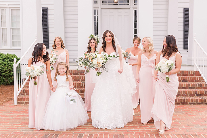 The Bride Wore Martin Thornburg "Wyomia" To Her NYC Themed Wedding In South Carolina