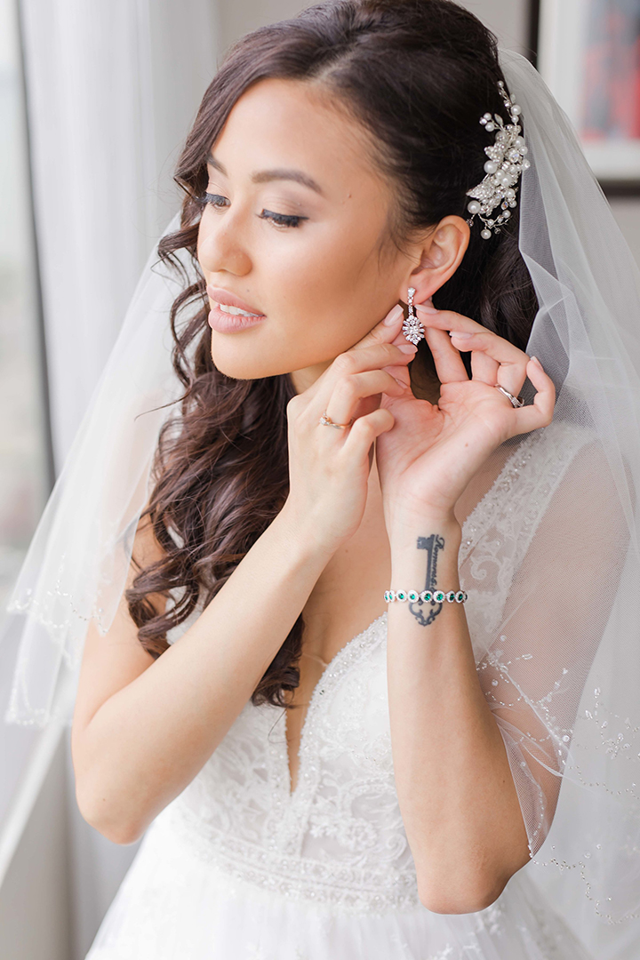 Most Beautiful Bride Wears Martin Thornburg "Jin" Part One