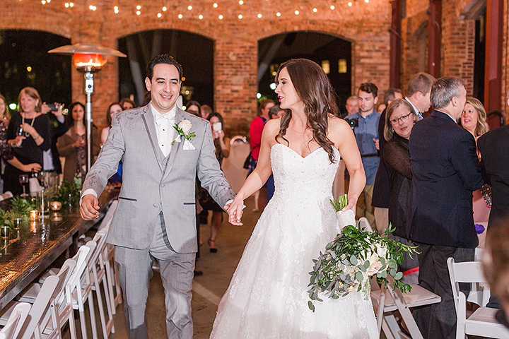 The Bride Wore Martin Thornburg "Wyomia" To Her NYC Themed Wedding In South Carolina