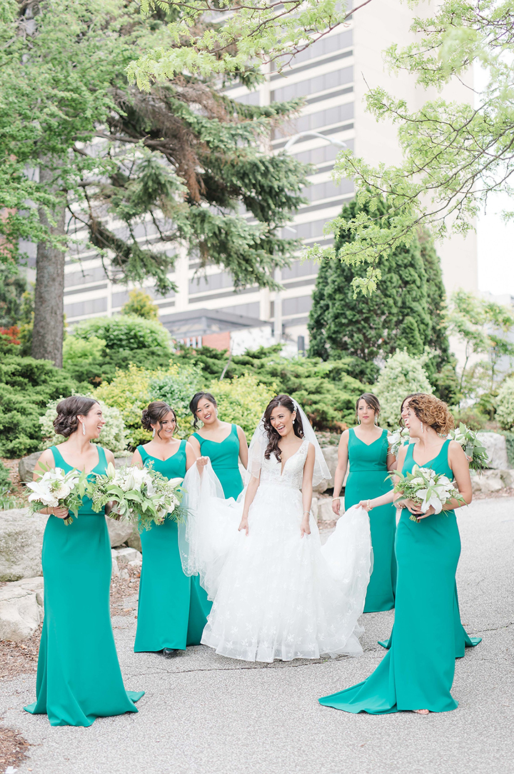 Most Beautiful Bride Wears Martin Thornburg "Jin" Part One