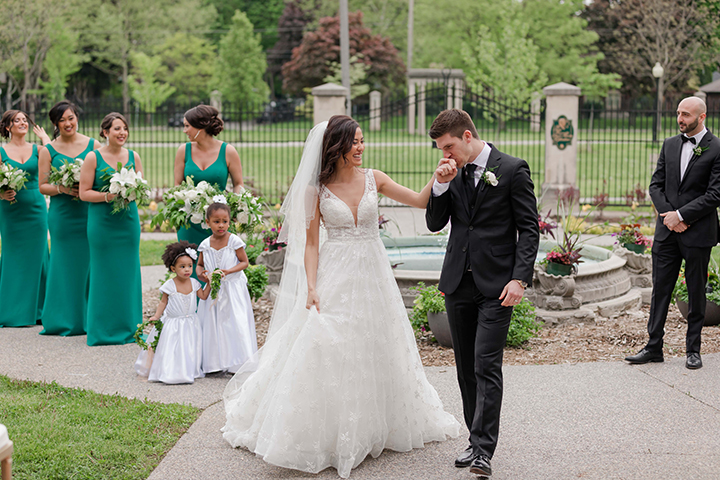 Most Beautiful Bride Wears Martin Thornburg "Jin" Part One