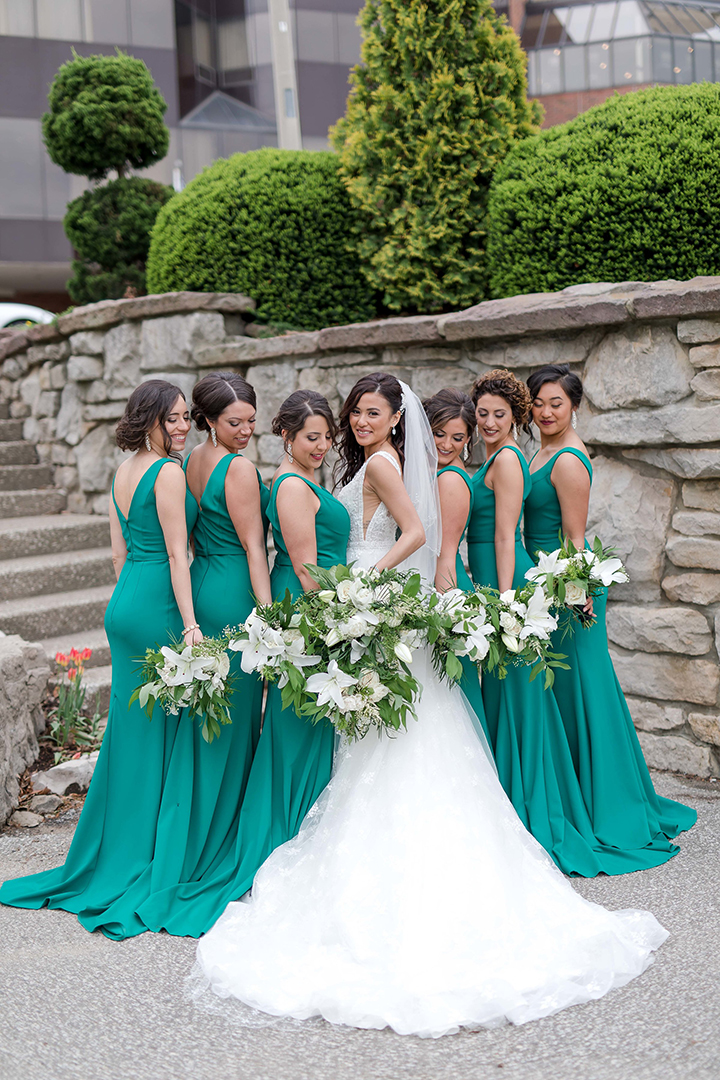 Most Beautiful Bride Wears Martin Thornburg "Jin" Part One