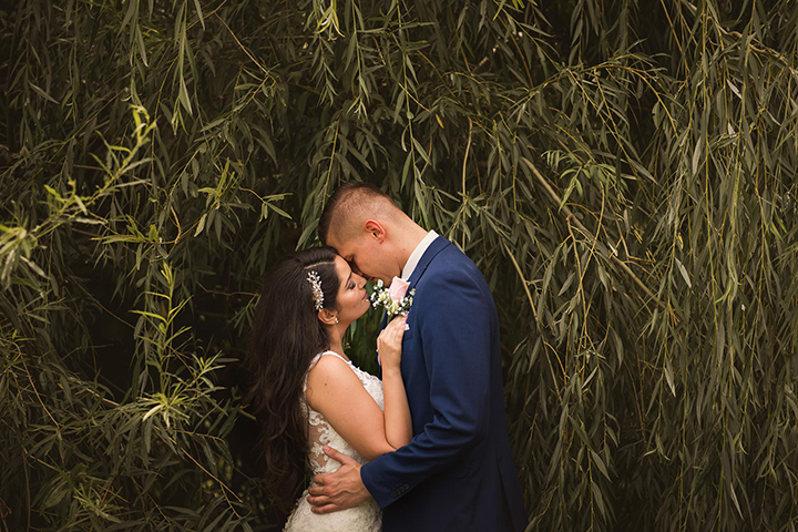 Stunning Bride Wears "Amber" To Her Wedding In Slovakia