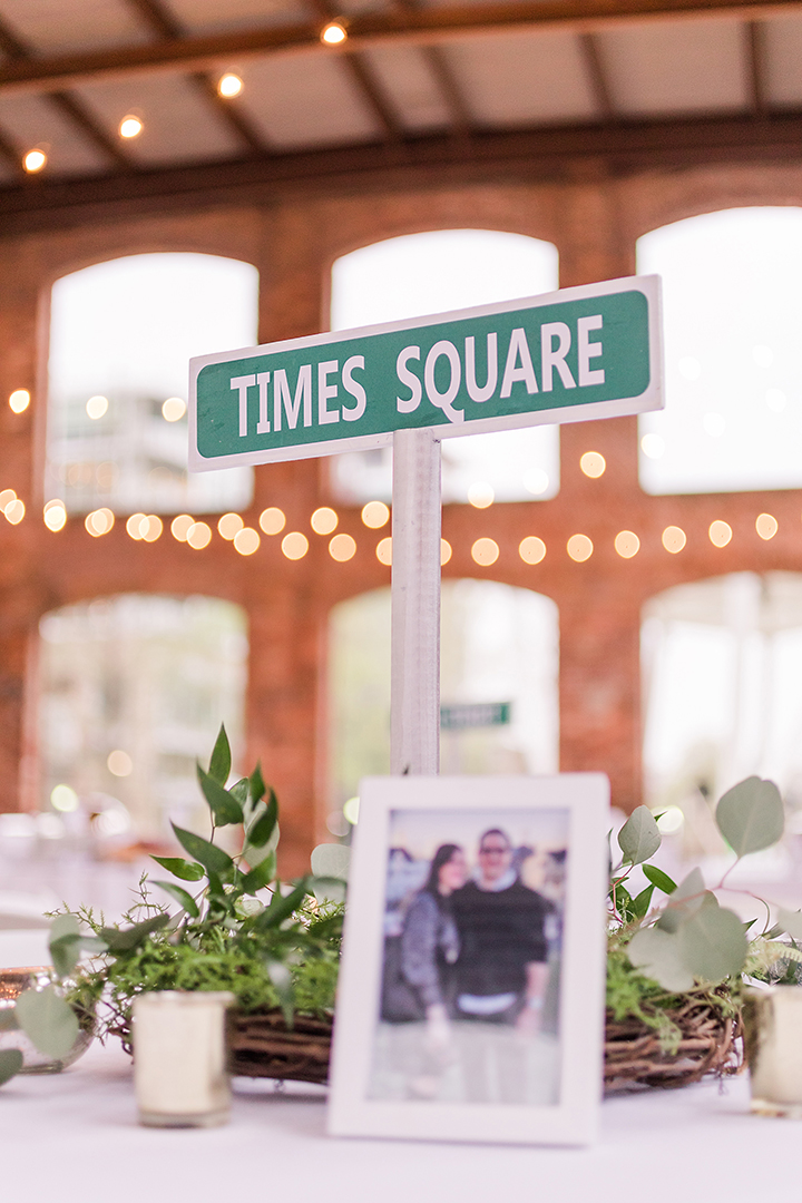 The Bride Wore Martin Thornburg "Wyomia" To Her NYC Themed Wedding In South Carolina