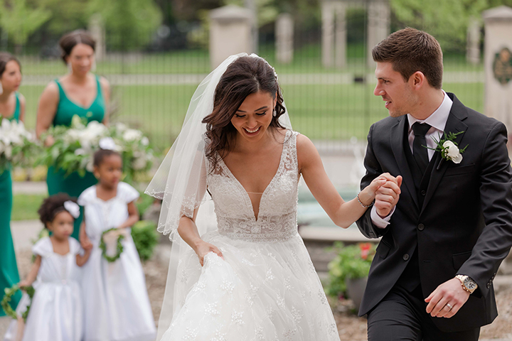 Most Beautiful Bride Wears Martin Thornburg "Jin" Part One