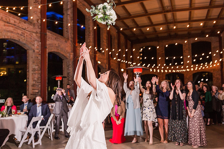 The Bride Wore Martin Thornburg "Wyomia" To Her NYC Themed Wedding In South Carolina