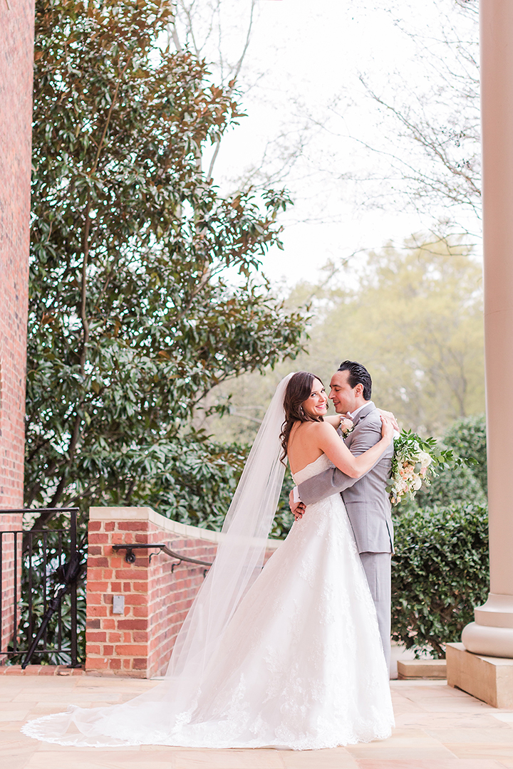 The Bride Wore Martin Thornburg "Wyomia" To Her NYC Themed Wedding In South Carolina