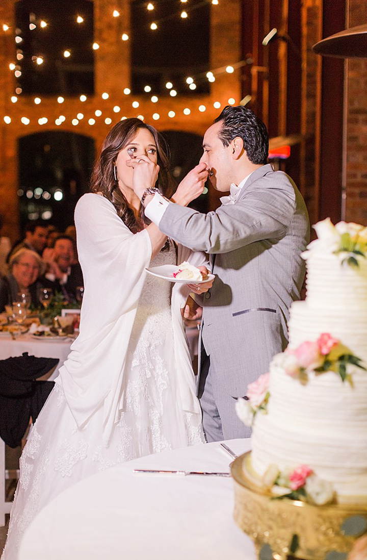 The Bride Wore Martin Thornburg "Wyomia" To Her NYC Themed Wedding In South Carolina