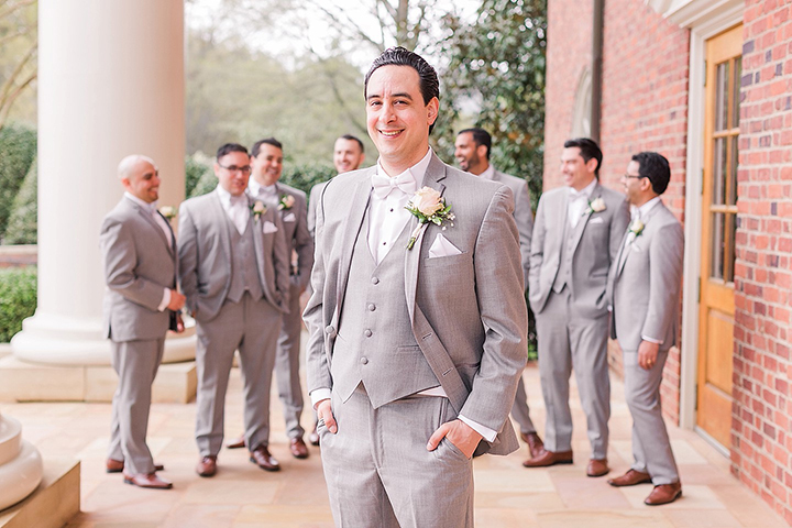 The Bride Wore Martin Thornburg "Wyomia" To Her NYC Themed Wedding In South Carolina