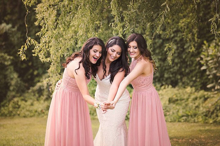 Stunning Bride Wears "Amber" To Her Wedding In Slovakia