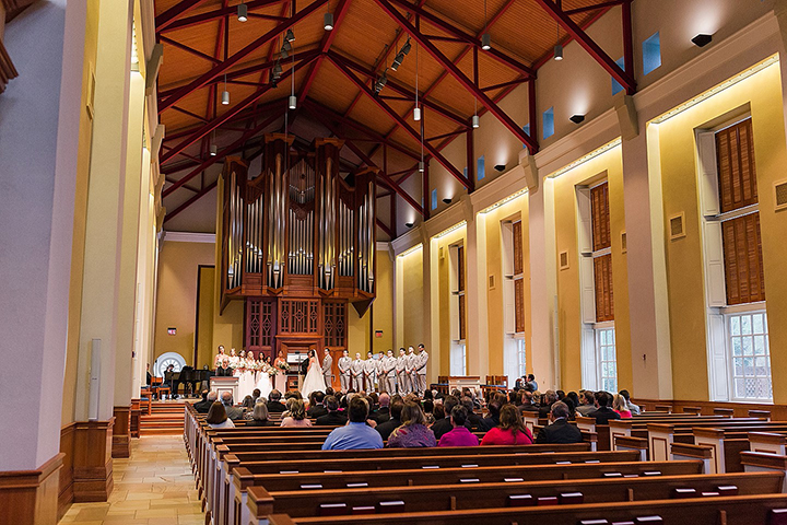 The Bride Wore Martin Thornburg "Wyomia" To Her NYC Themed Wedding In South Carolina