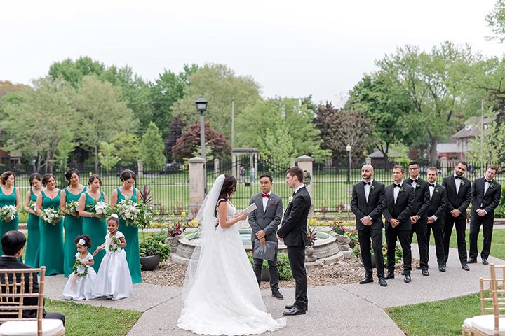 Most Beautiful Bride Wears Martin Thornburg "Jin" Part One