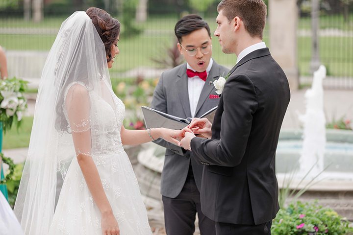 Most Beautiful Bride Wears Martin Thornburg "Jin" Part One