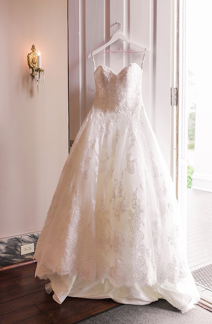 The Bride Wore Martin Thornburg "Wyomia" To Her NYC Themed Wedding In South Carolina