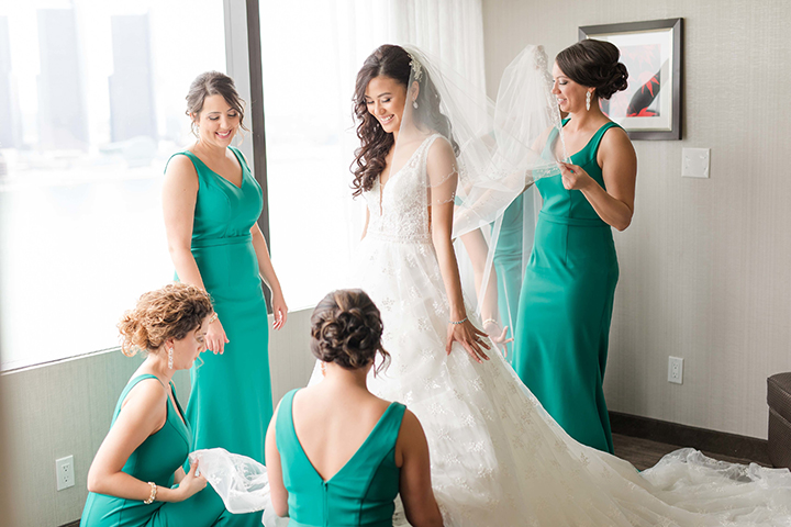 Most Beautiful Bride Wears Martin Thornburg "Jin" Part One