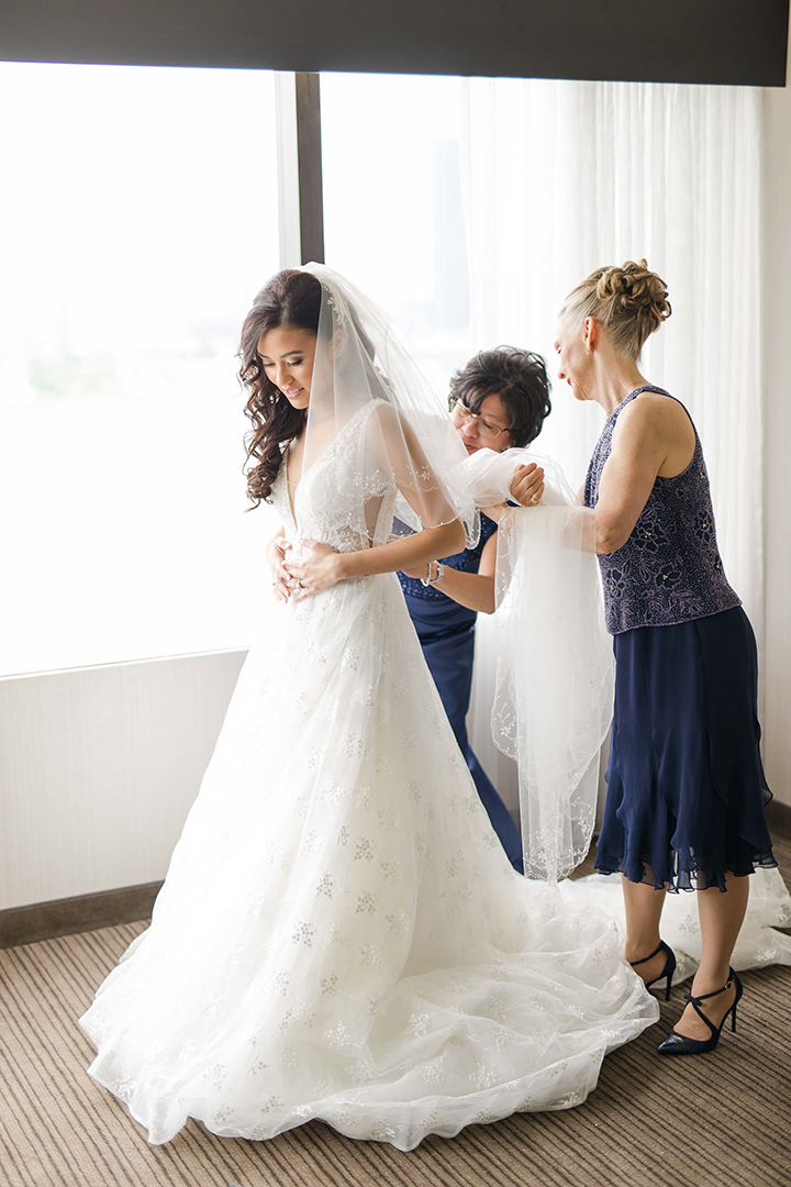 Most Beautiful Bride Wears Martin Thornburg "Jin" Part One