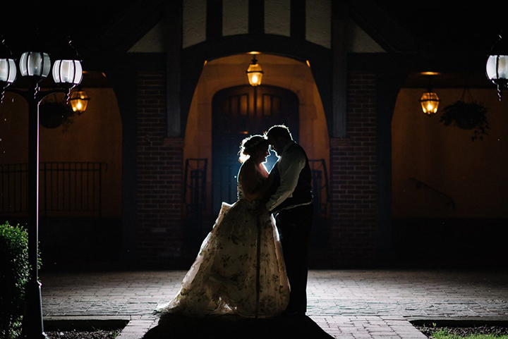 Lovely Bride Wears Two Martin Thornburg Wedding Gowns