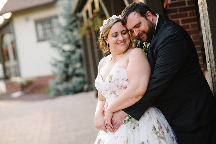 Lovely Bride Wears Two Martin Thornburg Wedding Gowns