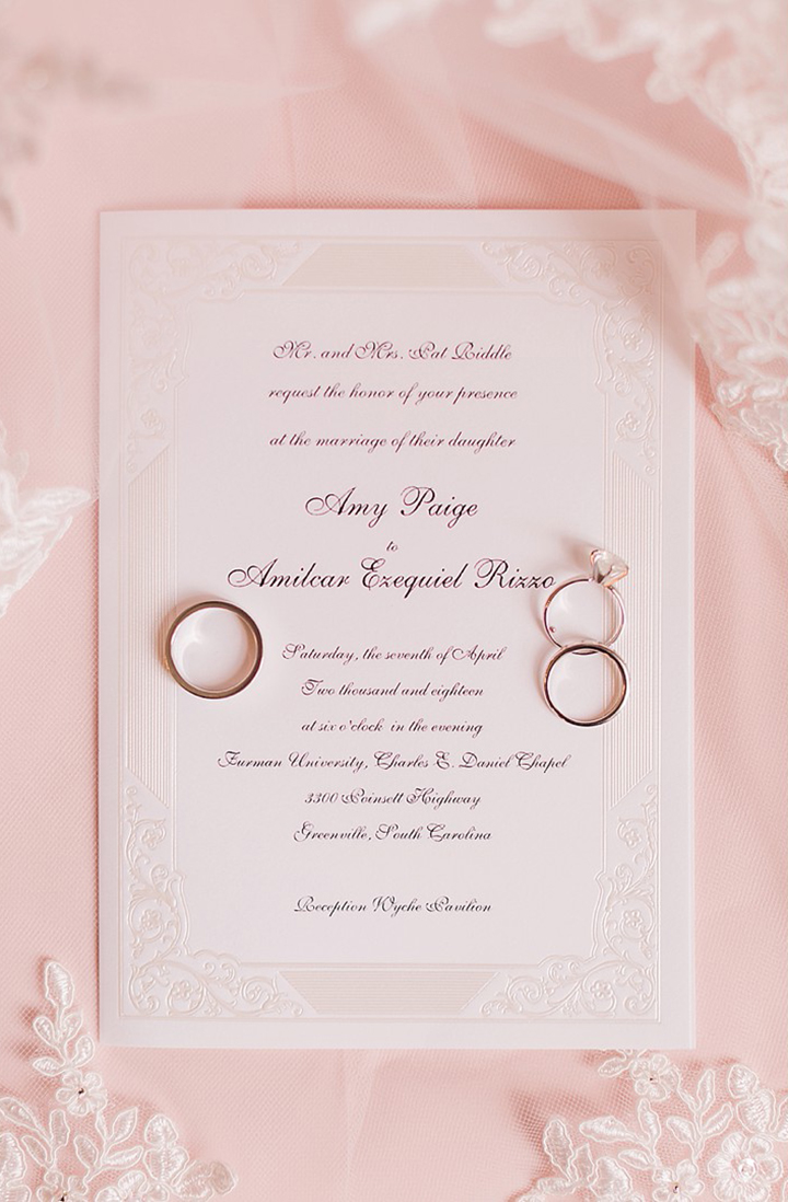 The Bride Wore Martin Thornburg "Wyomia" To Her NYC Themed Wedding In South Carolina