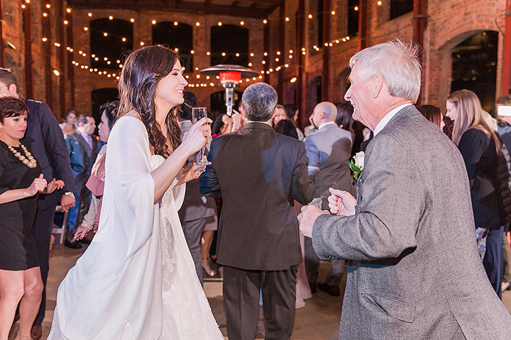 The Bride Wore Martin Thornburg "Wyomia" To Her NYC Themed Wedding In South Carolina
