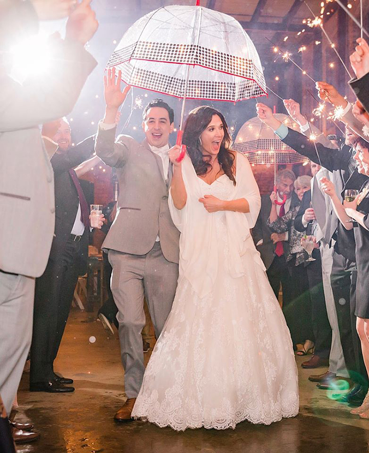 The Bride Wore Martin Thornburg "Wyomia" To Her NYC Themed Wedding In South Carolina