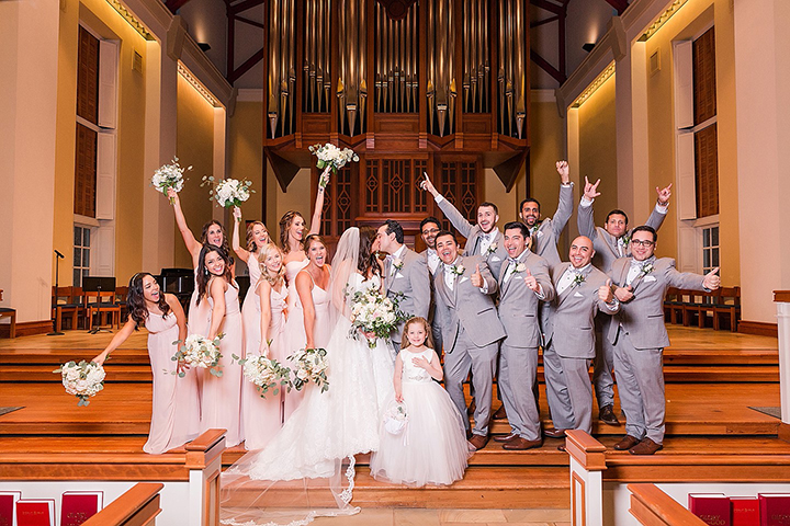 The Bride Wore Martin Thornburg "Wyomia" To Her NYC Themed Wedding In South Carolina