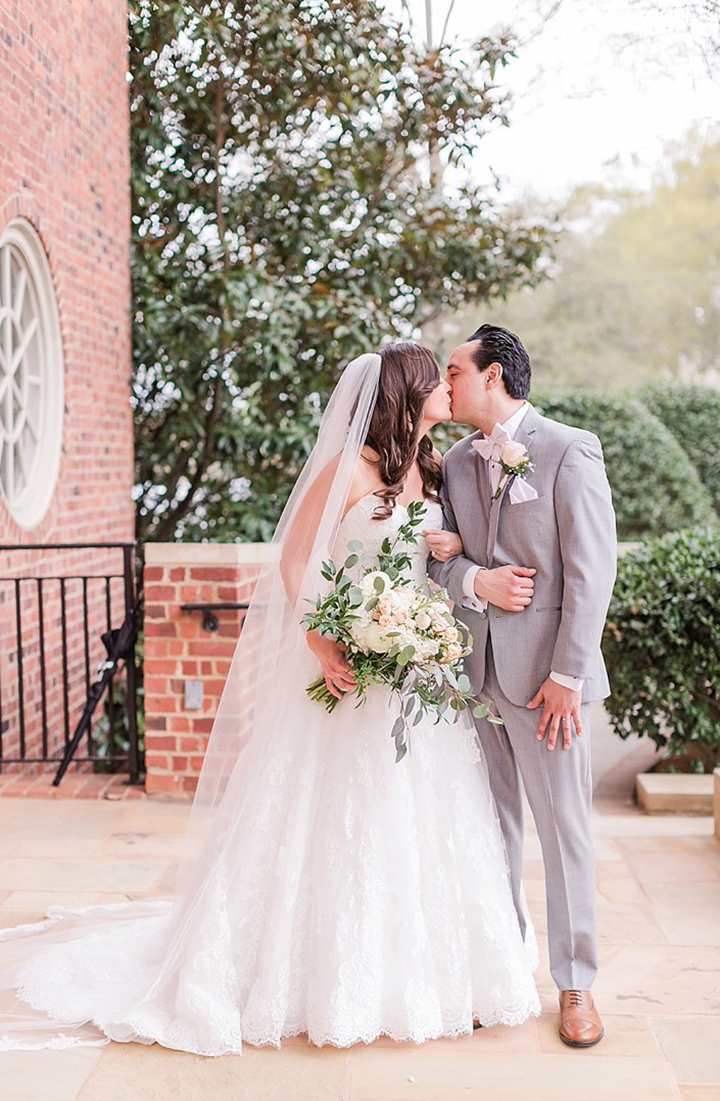 The Bride Wore Martin Thornburg "Wyomia" To Her NYC Themed Wedding In South Carolina