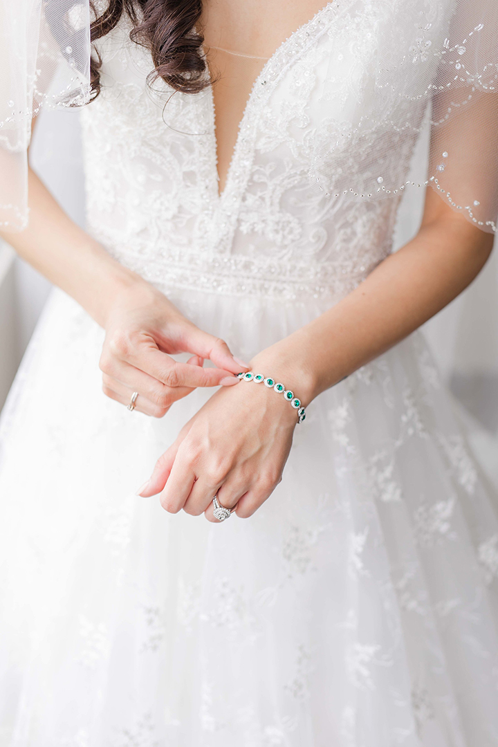 Most Beautiful Bride Wears Martin Thornburg "Jin" Part One