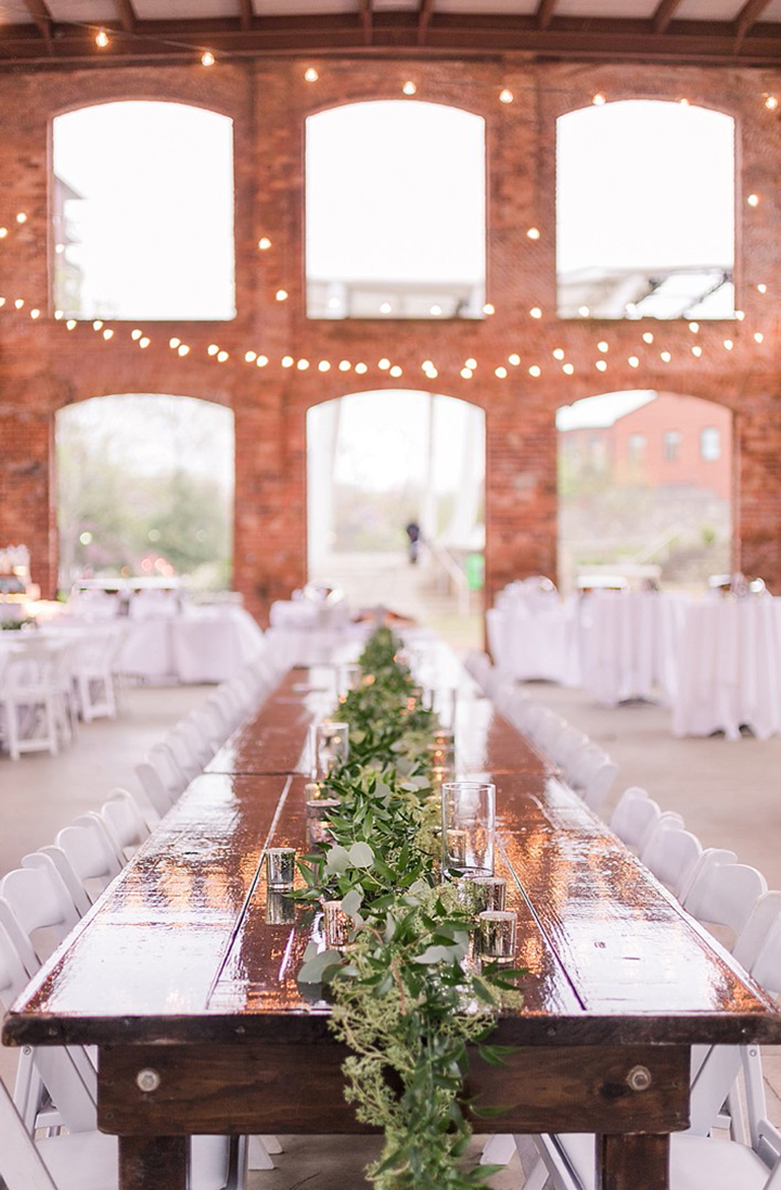 The Bride Wore Martin Thornburg "Wyomia" To Her NYC Themed Wedding In South Carolina
