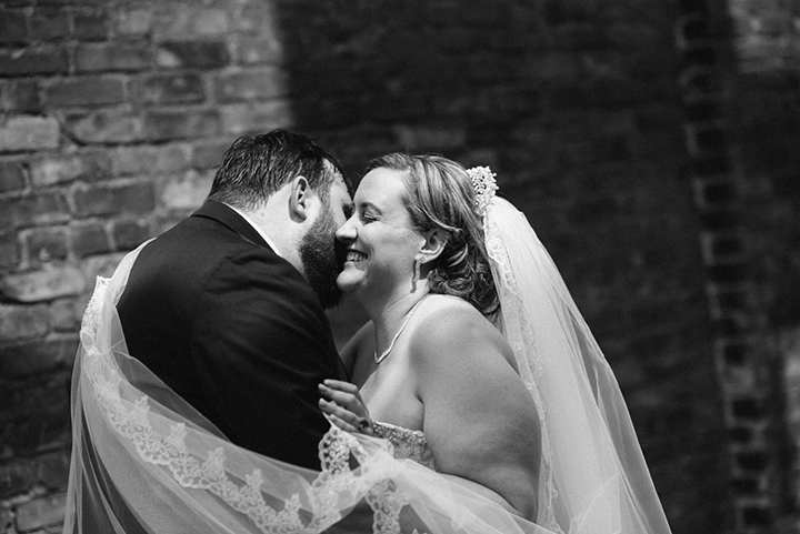 Lovely Bride Wears Two Martin Thornburg Wedding Gowns