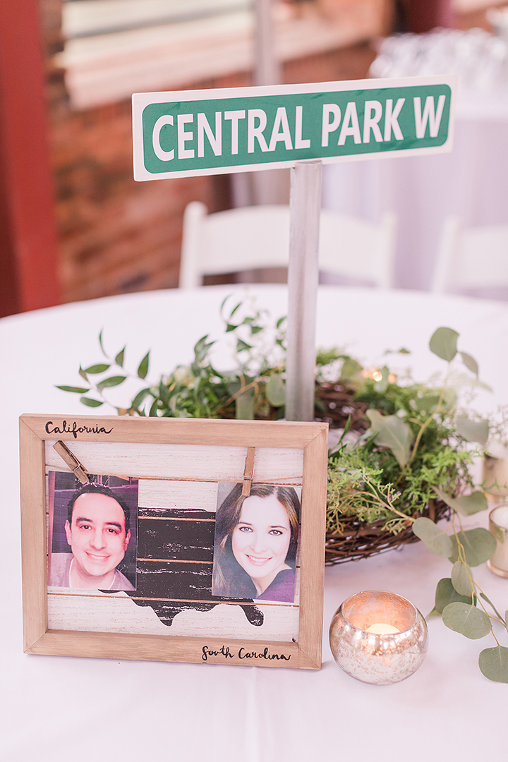 The Bride Wore Martin Thornburg "Wyomia" To Her NYC Themed Wedding In South Carolina