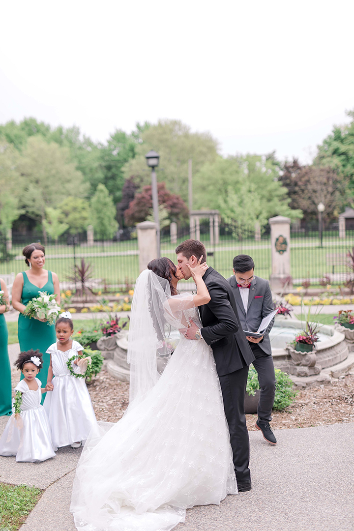 Most Beautiful Bride Wears Martin Thornburg "Jin" Part One