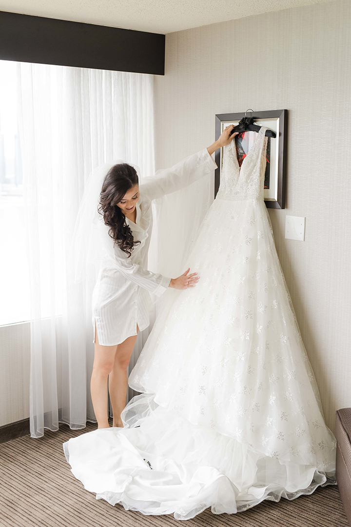 Most Beautiful Bride Wears Martin Thornburg "Jin" Part One