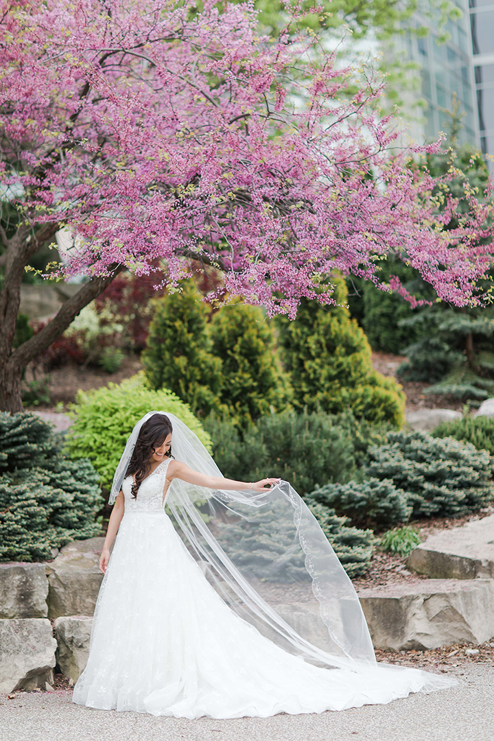 Most Beautiful Bride Wears Martin Thornburg "Jin" Part One