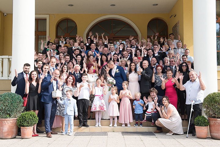 Stunning Bride Wears "Amber" To Her Wedding In Slovakia