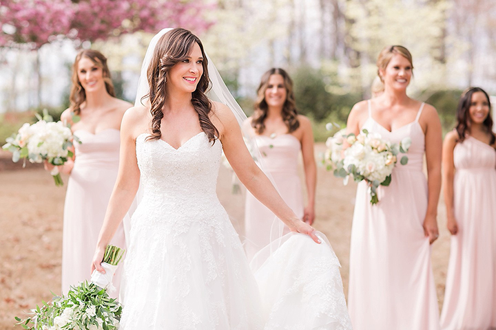 The Bride Wore Martin Thornburg "Wyomia" To Her NYC Themed Wedding In South Carolina