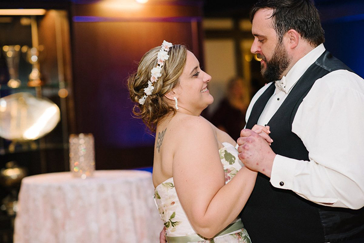 Lovely Bride Wears Two Martin Thornburg Wedding Gowns