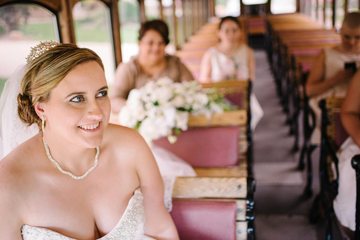 Lovely Bride Wears Two Martin Thornburg Wedding Gowns