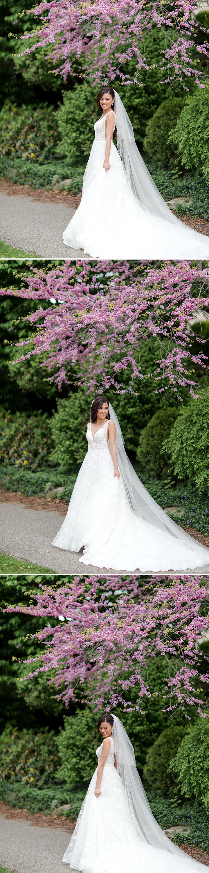 Most Beautiful Bride Wears Martin Thornburg "Jin" Part One