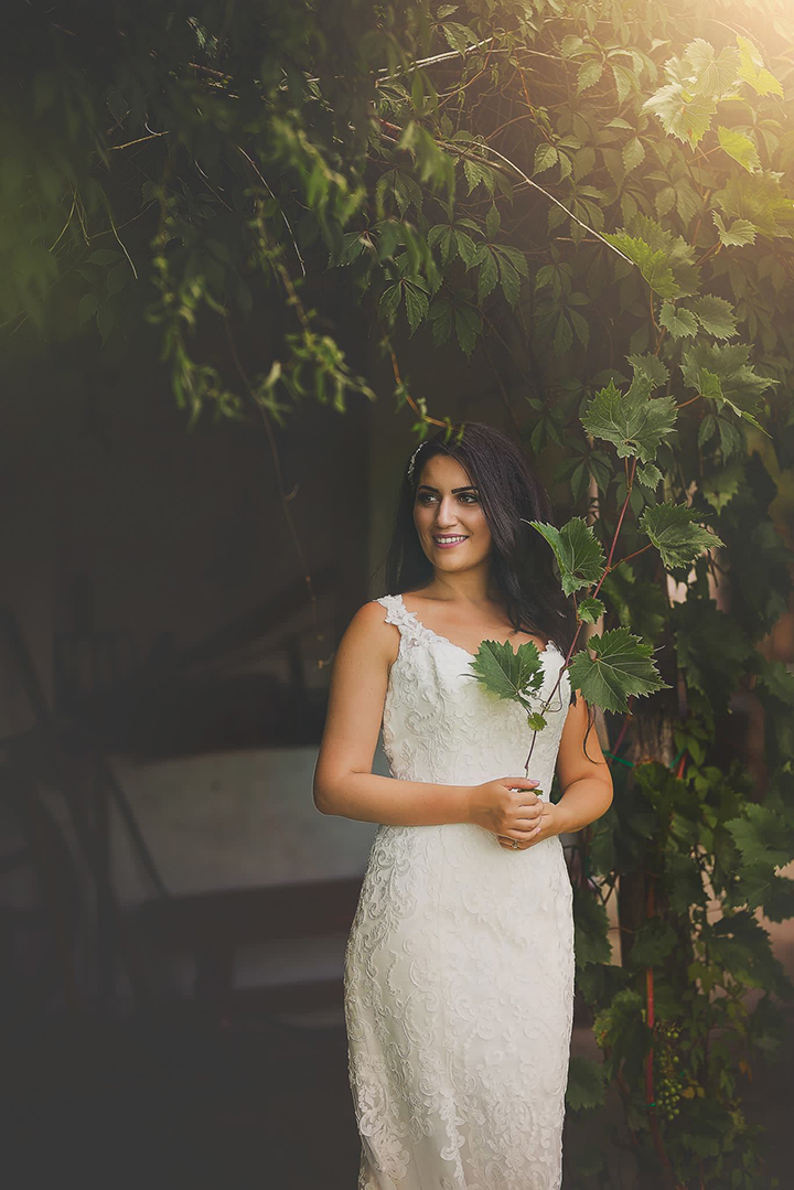 Stunning Bride Wears "Amber" To Her Wedding In Slovakia