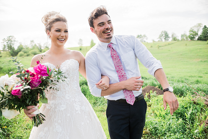 Bright & Bold Barn Styled Shoot Featuring Martin Thornburg "Coda"